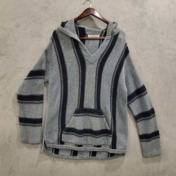 Outer Known Pullover Men XL Baby Hooded Alpaca Cotton Blend Sustainability Heavy - Picture 1 of 6